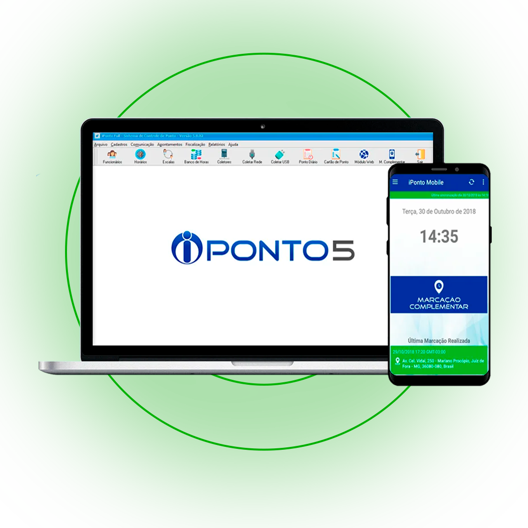 Software Controle de Ponto - iPonto Plus